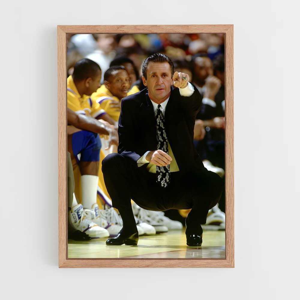 Poster Showtime Coach – affiche Basketball (vue 4)